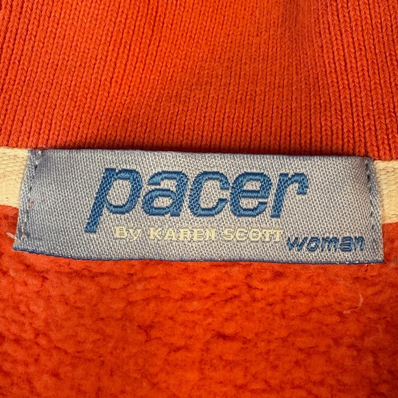 Pacer by Karen Scott Colorblock 1/4 Zip Sweater - Picture 4 of 6